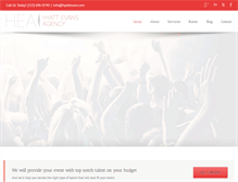 Tablet Screenshot of hyattevans.com